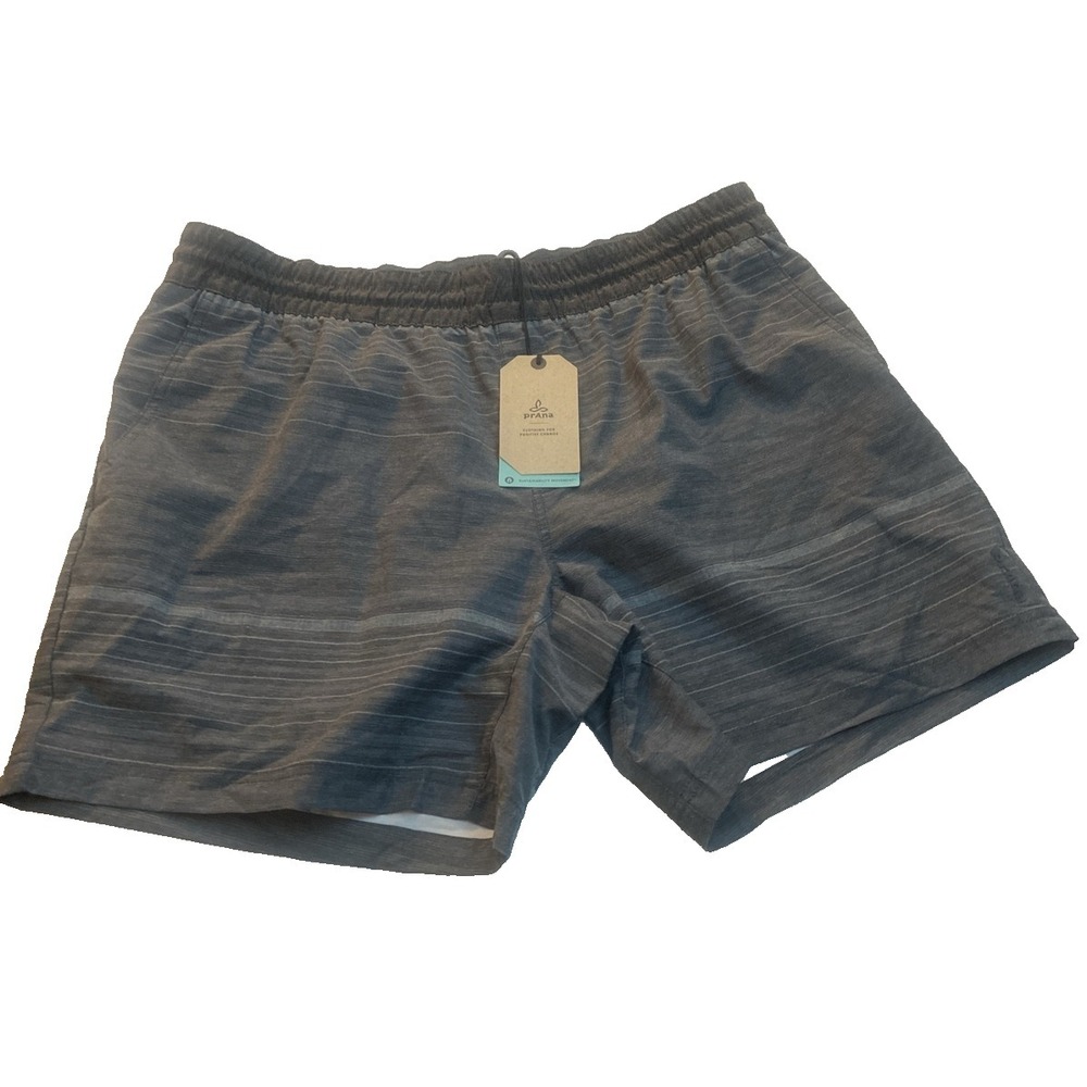 Prana Slope Short XXL Black Olive Heather Mens 2XL B&T Msrp‎ 79.99 1963681